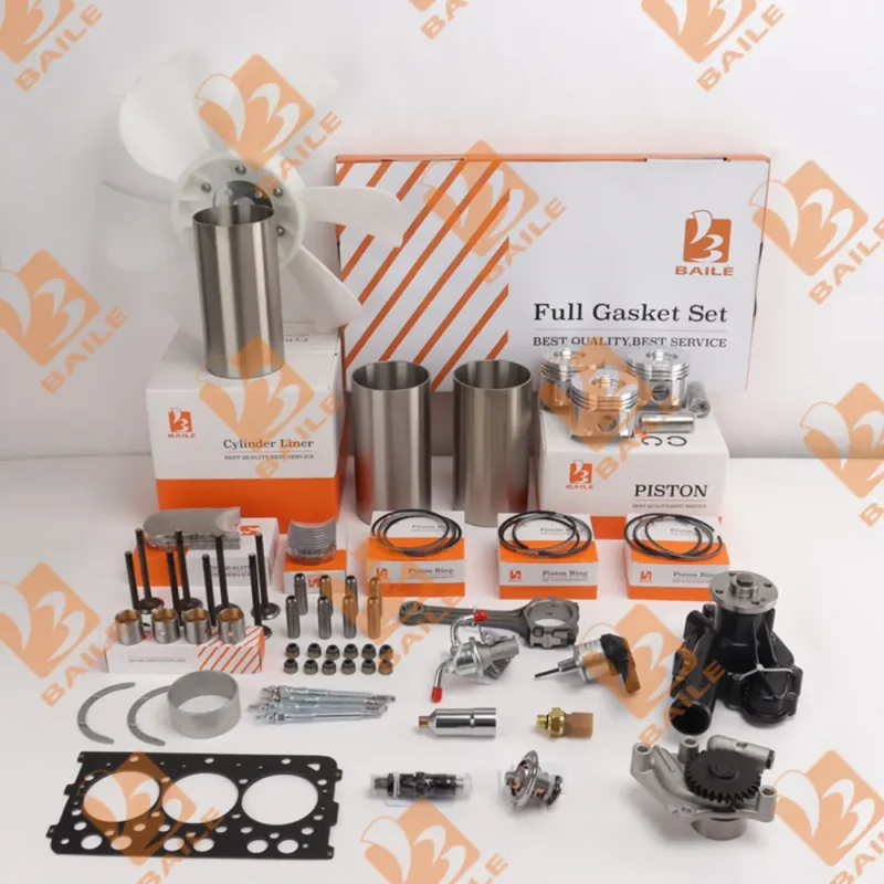 yanmar 3tnv82a engine overhaul rebuild kit from baileparts