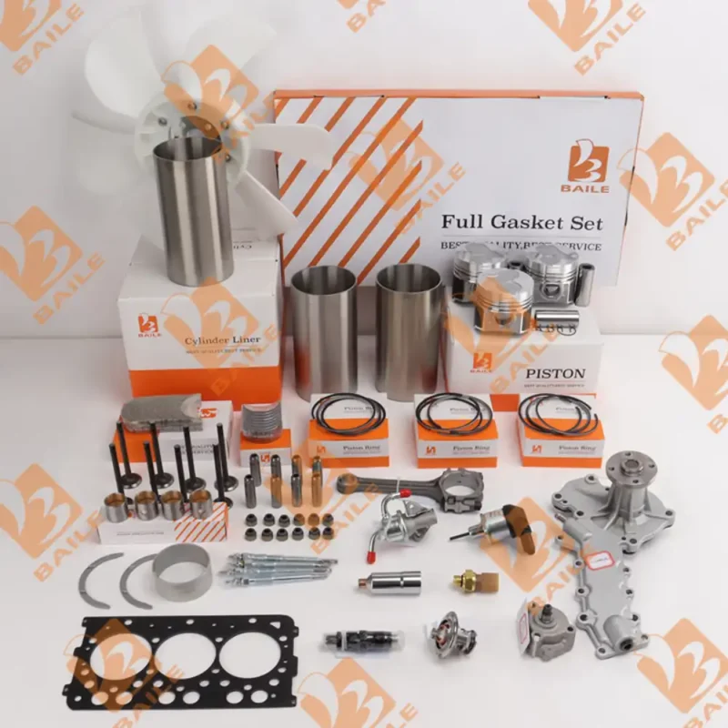 Kubota D1503 Engine Overhaul Rebuild Kit from baileparts