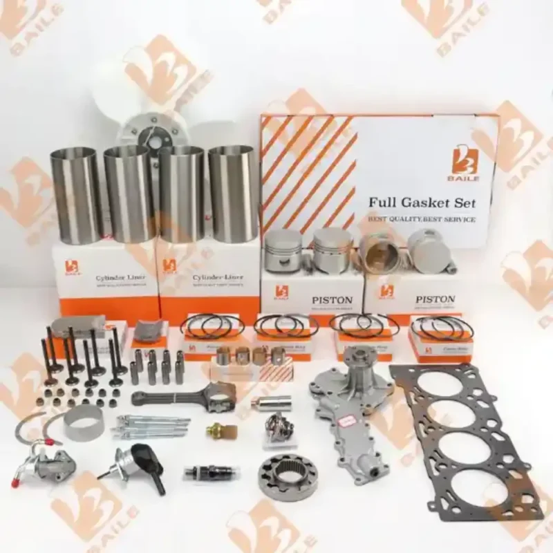 Kubota V1702 Engine Overhaul Rebuild Kit from baileparts