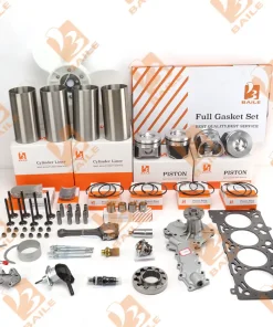 Kubota V3800 Engine Overhaul Rebuild Kit from baileparts