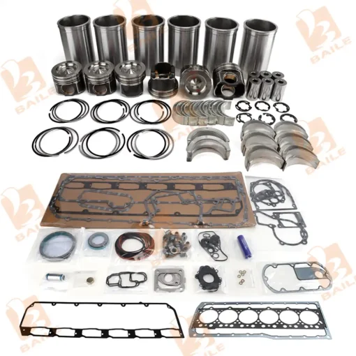 John Deere 6090 Engine Overhaul Rebuild Kit Piston RE555132 RE529264 - Image 2