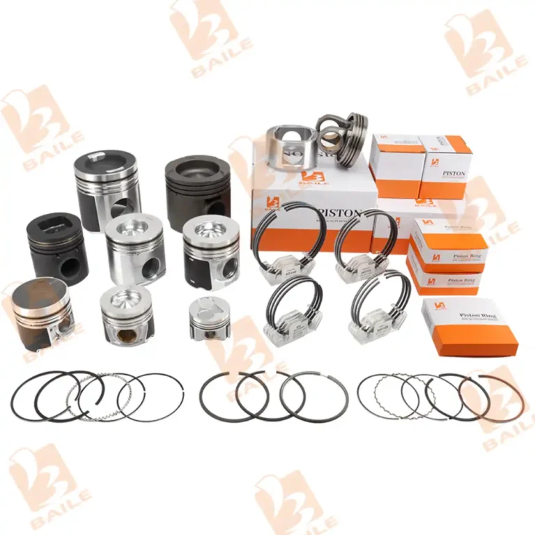 YM129901-22080 94mm STD Komatsu 4D94E Engine Piston Set With Rings Kit YM729906-22950