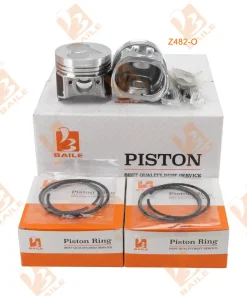 kubota Z482 engine part piston set and ring 16851-21112，16851-21114，1J092-21110 STD size from baileparts