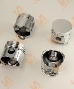yanmer 4D84-1 engine piston set with pin cilps STD size 84mm from baileparts