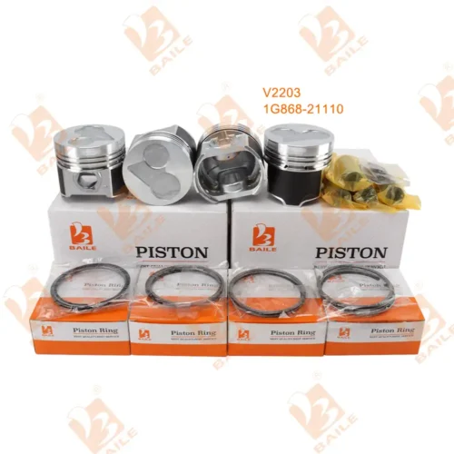 kubota V2203 engine 1G868-21110 piston set from baileparts