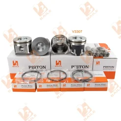 kubota V3307 engine piston set 1G774-21112 1J751-2112 STD size 94mm from baileparts