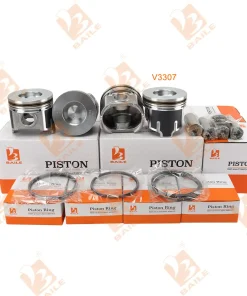 kubota V3307 engine piston set 1G774-21112 1J751-2112 STD size 94mm from baileparts