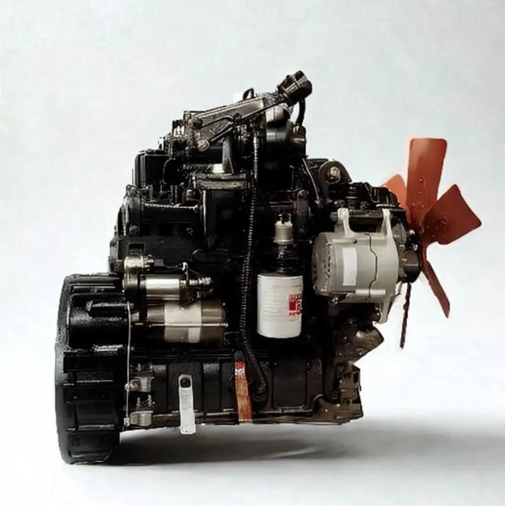 Cummins 4bt diesel engine assembly display
